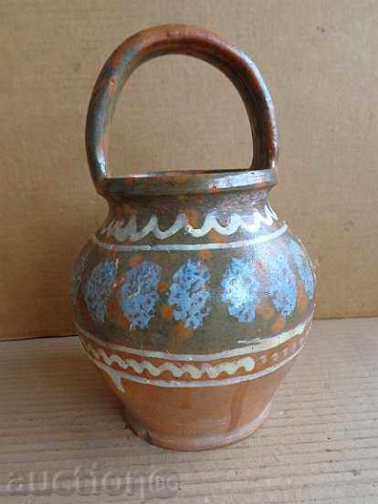 Ceramic vessel, handgun, gun, pot, jar