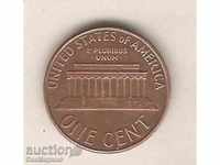 +САЩ  1  цент  1975 г. D