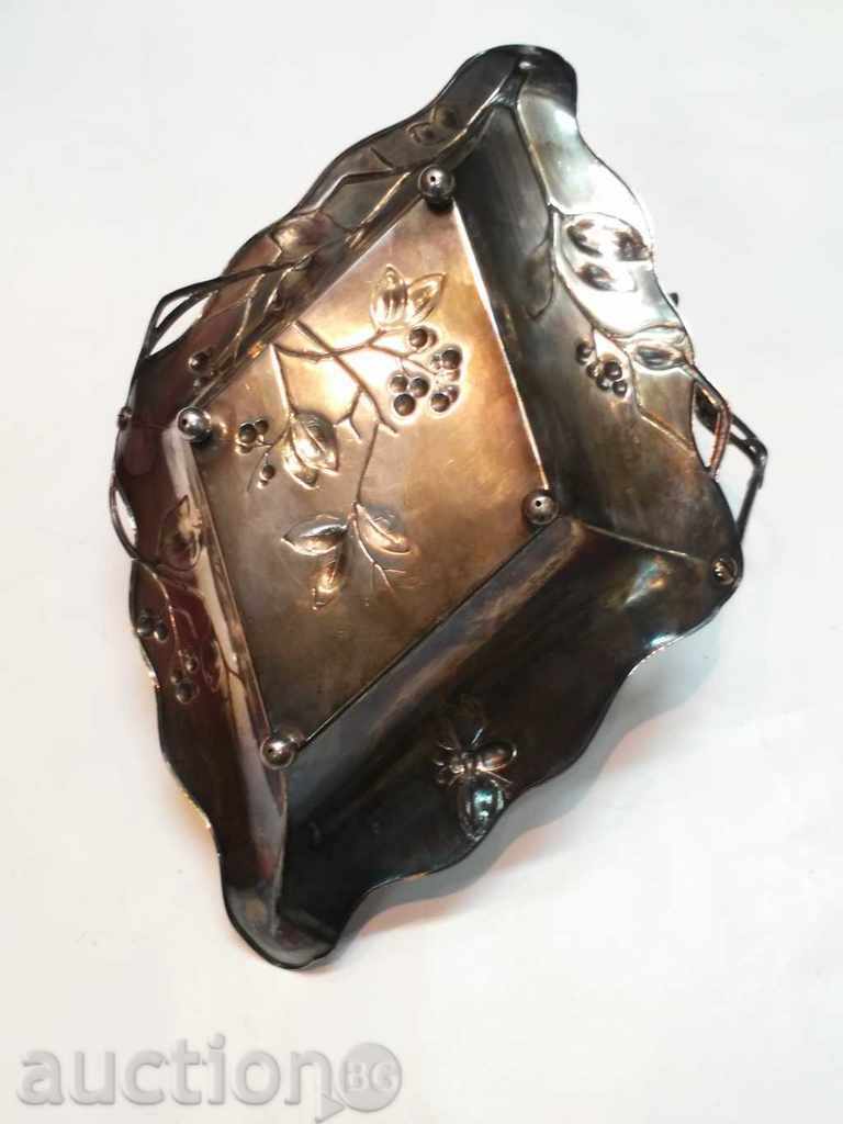 ANTIQUE GERMANY WMF BASKET - 7 ANTIQUE GERMANY WMF BASKET - 7