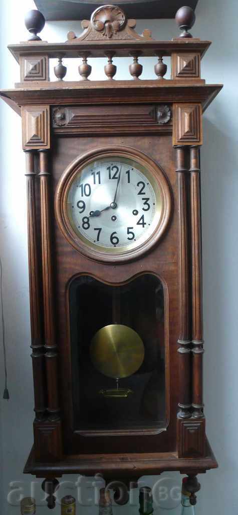 Antique clock "JUNGHANS" German 4/4 off rare