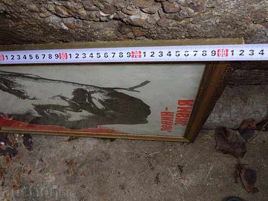 Large portrait of Lenin, poster, picture, photo, slogan with price 96.00 BGN | € 49.08 Large portrait of Lenin, poster, picture, photo, slogan with price 96.00 BGN | € 49.08