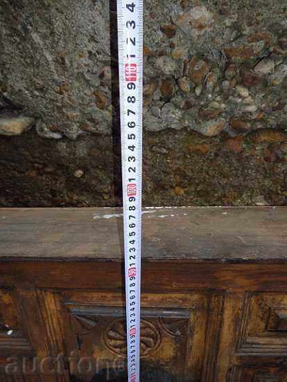 Auction  Revival home iconostasis, icon, lamp, cross