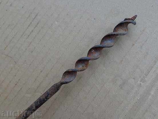 Livrarea foraj, bretele, lemn vechi instrument de