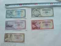 лот банкноти - Югославия