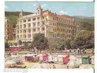 Postcard Yugoslavia, Croatian city of Opatija *