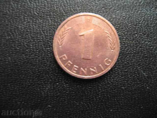 Coin 1pfennig 1991. ΑΡΙΣΤΗ