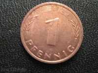 Монета 1пфенниг 1983г. ОТЛИЧНА