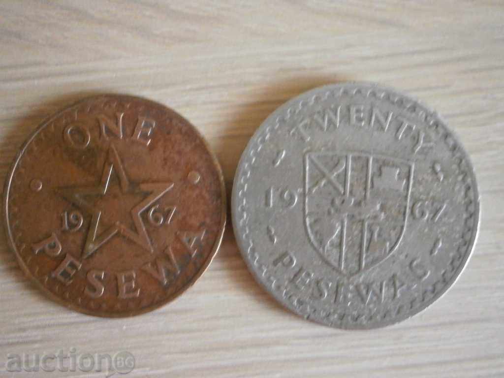 Ghana, 1967 - 1 and 20 pesca - 44 m with price 6.50 BGN | € 3.32 Ghana, 1967 - 1 and 20 pesca - 44 m with price 6.50 BGN | € 3.32