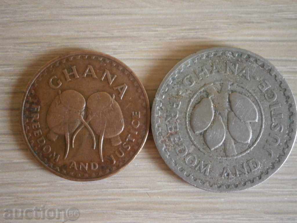 Auction Ghana, 1967 - 1 and 20 pesca - 44 m Auction Ghana, 1967 - 1 and 20 pesca - 44 m