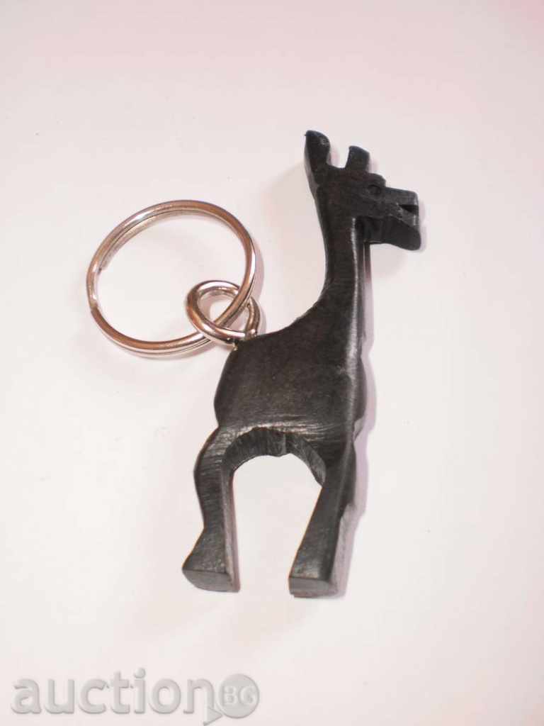 Ebony-giraffe keychain with a new, lower price with price 11.00 BGN | € 5.62 Ebony-giraffe keychain with a new, lower price with price 11.00 BGN | € 5.62