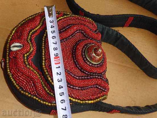 Geanta unica cu margele si scoici, geanta - UNICA - 7