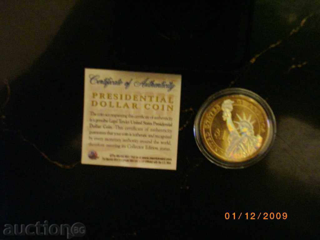 1 dollar hologram JONN ADAMS did not circulate with price 34.00 BGN | € 17.38 1 dollar hologram JONN ADAMS did not circulate with price 34.00 BGN | € 17.38