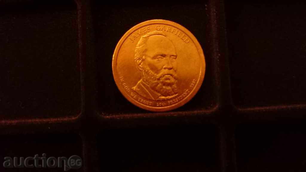 Δημοπρασία $ 1 JAMES GARFIELD κυκλοφορεί