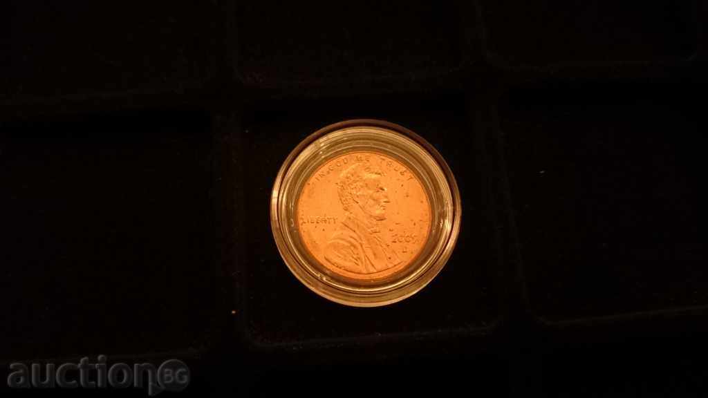 1 cent US uncirculated LIMITED with price 20.00 BGN | € 10.23 1 cent US uncirculated LIMITED with price 20.00 BGN | € 10.23