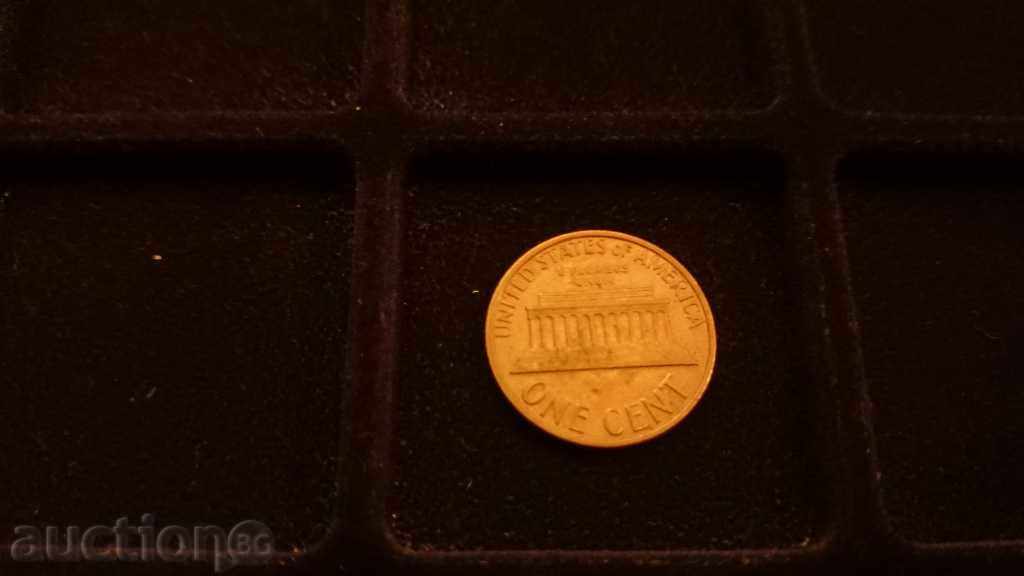 1 цент  USA  циркулирала 1979 год