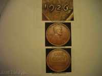 Statele Unite ale Americii 1 cent circulat în 1926