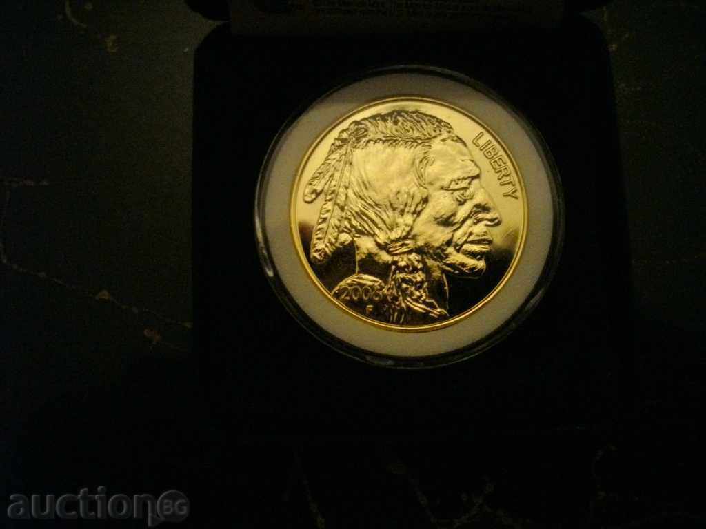 Auction  50 dollars24 carat golden bathtub did not circulate COPY