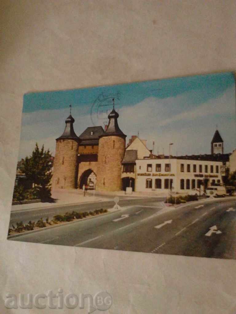 Carte poștală Julich Am Hexenturm 1978