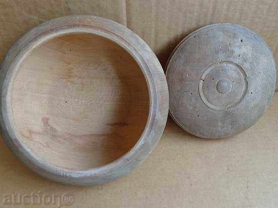 Wooden bowl, wooden, salt, pepper, sugar bowl - 7 Wooden bowl, wooden, salt, pepper, sugar bowl - 7