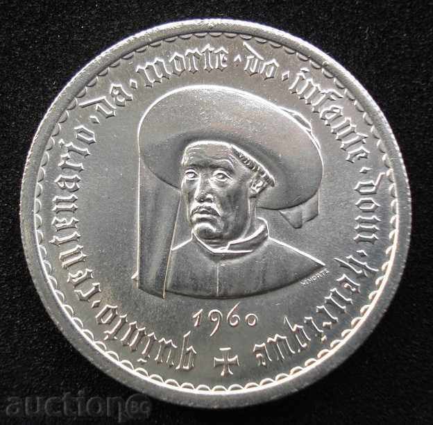 (¯`'•.¸ 10 escudos 1960 PORTUGALIA UNC- ¸.•'´¯)