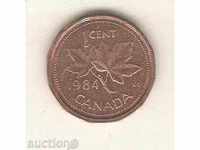 +Канада  1  цент  1984 г.