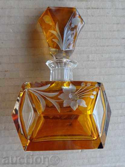 Delivery of Perfume bottle, vial, bottle, crystal Bohemia early 20th century Delivery of Perfume bottle, vial, bottle, crystal Bohemia early 20th century