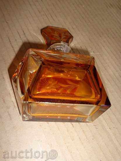 Perfume bottle, vial, bottle, crystal Bohemia early 20th century - 5 Perfume bottle, vial, bottle, crystal Bohemia early 20th century - 5