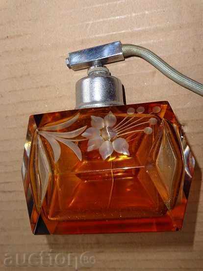 Delivery of Perfume bottle, vial, bottle, crystal Bohemia early 20th century Delivery of Perfume bottle, vial, bottle, crystal Bohemia early 20th century