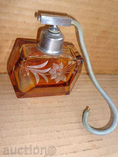 Perfume bottle, vial, bottle, crystal Bohemia early 20th century - 7 Perfume bottle, vial, bottle, crystal Bohemia early 20th century - 7