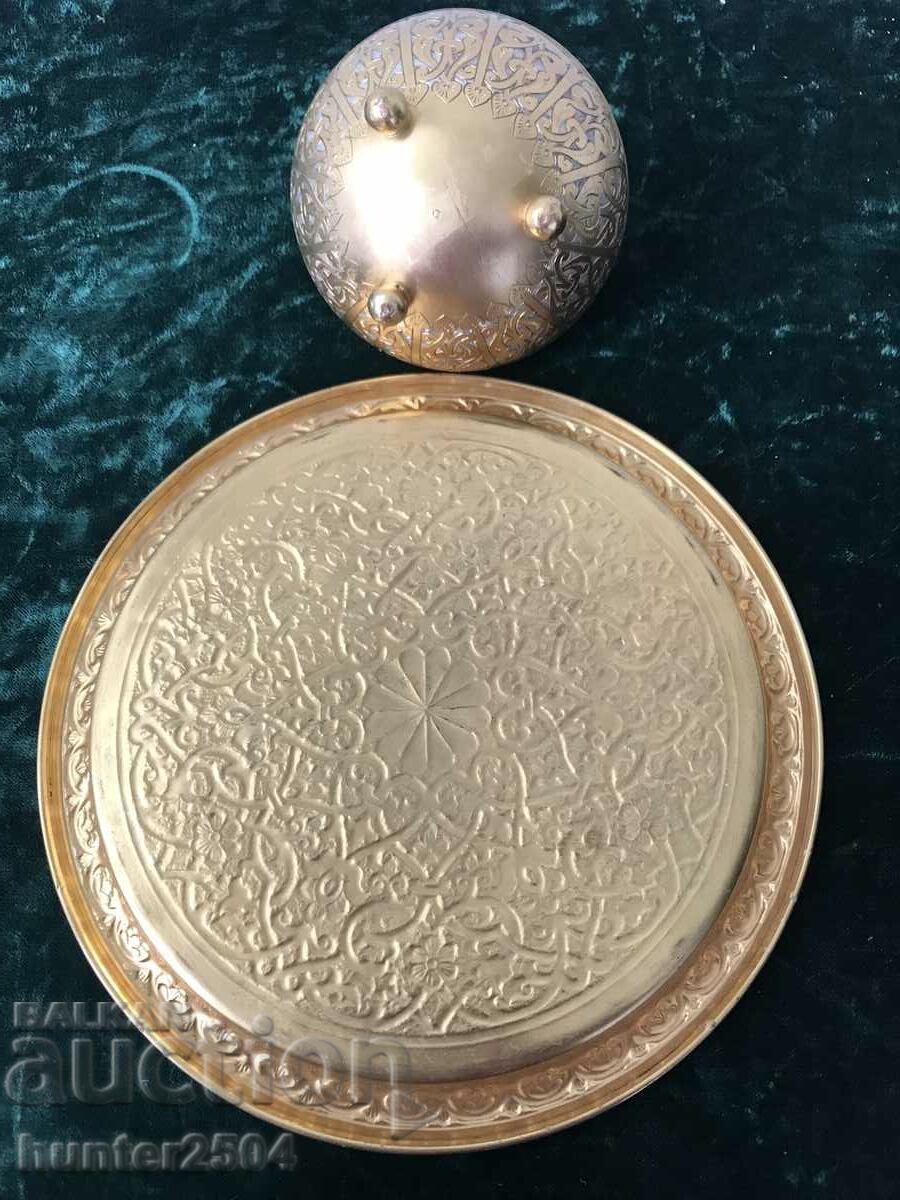 Plate (25 cm) and sugar bowl (11/6 cm) - 6 Plate (25 cm) and sugar bowl (11/6 cm) - 6