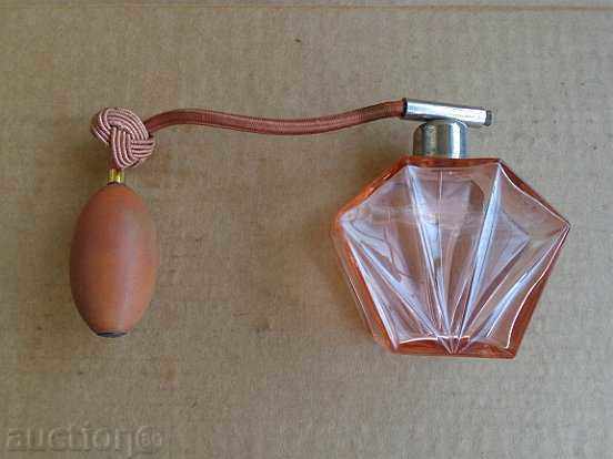 Perfume bottle, vial, bottle, crystal Bohemia early 20th century with price 69.00 BGN | € 35.28