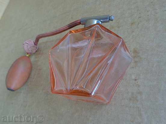 Auction  Perfume bottle, vial, bottle, crystal Bohemia early 20th century