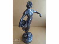 Statuetă, plastică metalică, figură, figurină, statuie