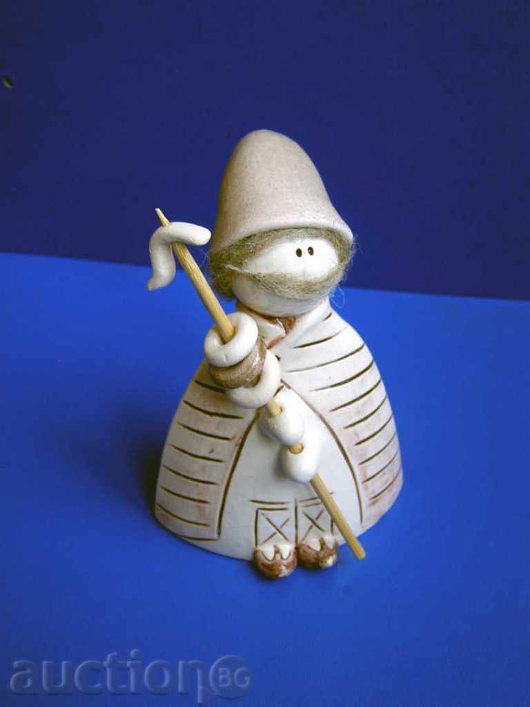 Auction Ceramic fiura - bell, Kaledar Auction Ceramic fiura - bell, Kaledar