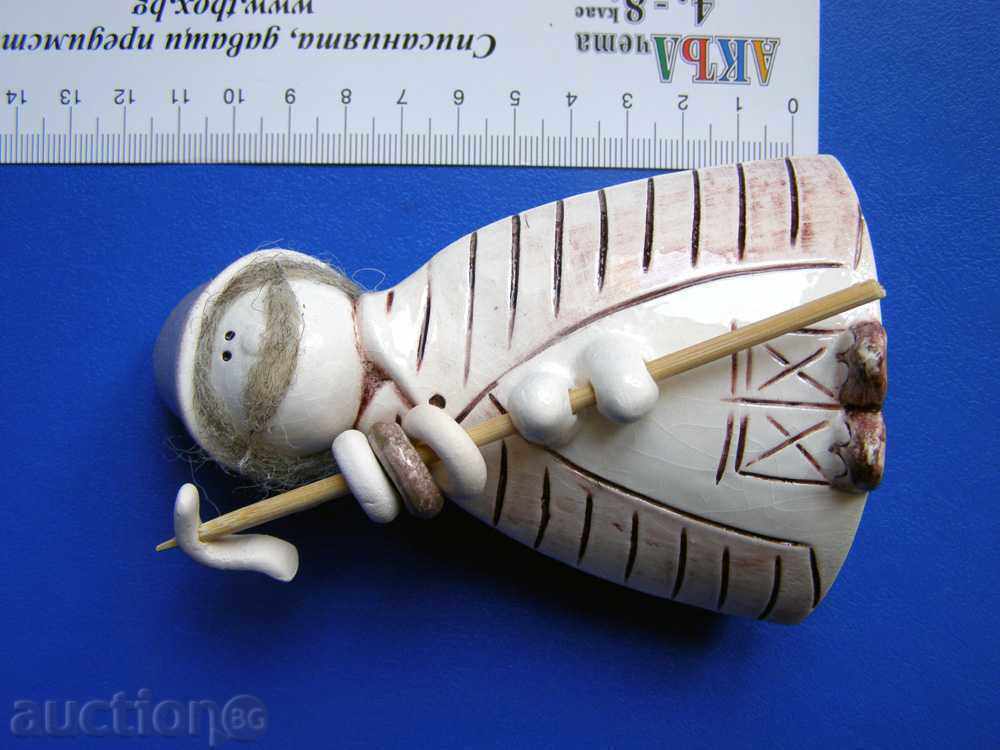 Ceramic fiura - bell, Kaledar - 7 Ceramic fiura - bell, Kaledar - 7