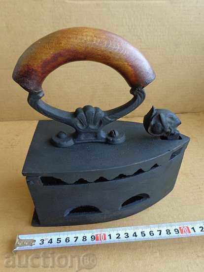 An old iron on fire - 5