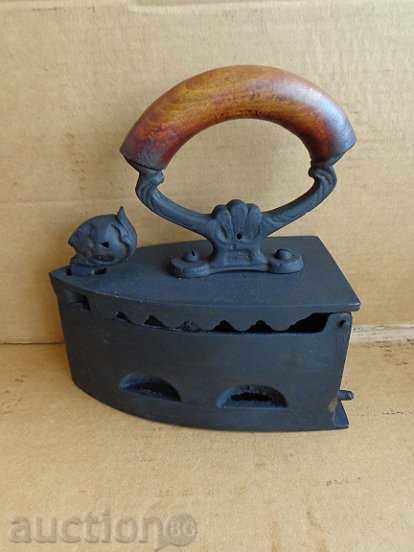 An old iron on fire - 7