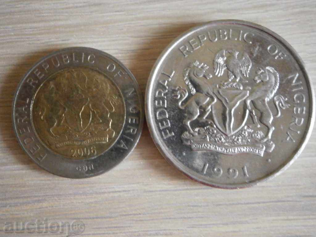 Delivery of Nigeria, Set 1 seas 1991 and 2006, 45 m