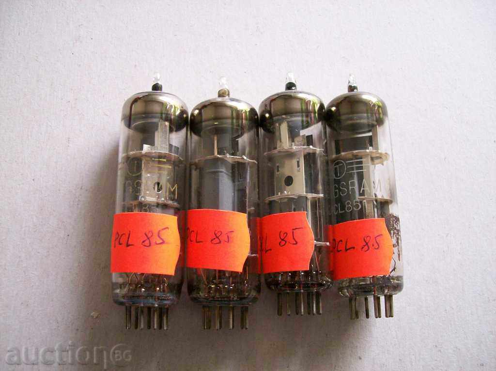 Lot de lămpi radio TUNGSRAM PCL 85