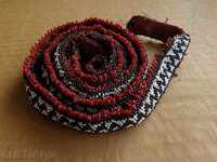 Brâu veche cu margele, brâu, brâu