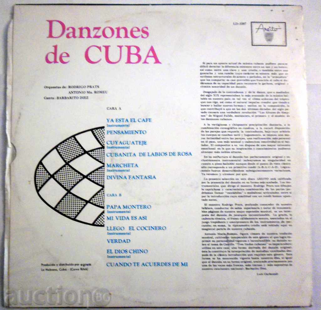DANZONES DE CUBA LD - 3307 with price 39.99 BGN | € 20.45 DANZONES DE CUBA LD - 3307 with price 39.99 BGN | € 20.45