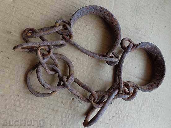 Delivery of Hand forged beads, pangs, chains, handcuffs