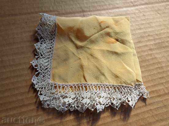 Delivery of An old silk cloth with lace of preffered lady