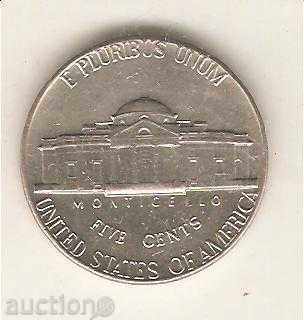 5 cents US 1976 D