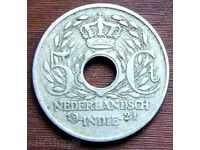 Холандска Индия 5 сент.1921