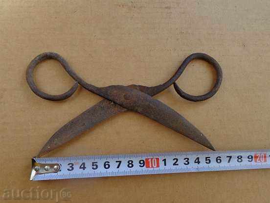 Old scissors early 20th century with price 23.00 BGN | € 11.76 Old scissors early 20th century with price 23.00 BGN | € 11.76
