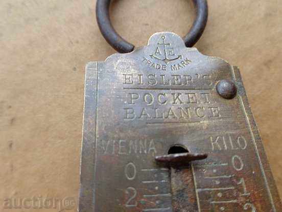 Licitație cântare vechi de buzunar, kantarche, cântare, Pallanza