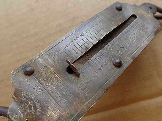 Livrarea cântare vechi de buzunar, kantarche, cântare, Pallanza