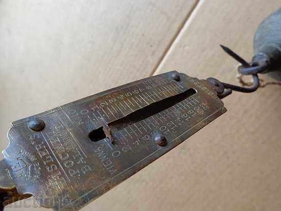 cântare vechi de buzunar, kantarche, cântare, Pallanza - 6