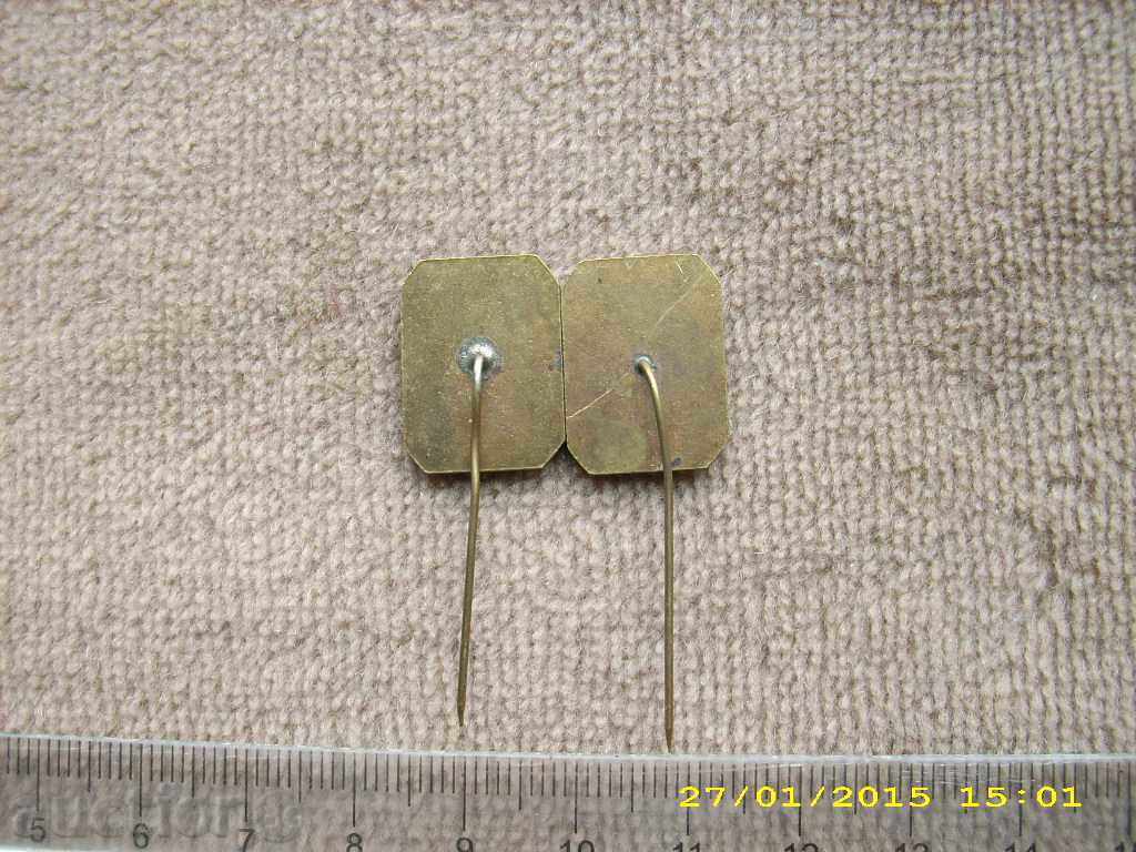 Auction Badges, HP Bulgaria 30 Years Bronze, Enamel, Soc. Auction Badges, HP Bulgaria 30 Years Bronze, Enamel, Soc.